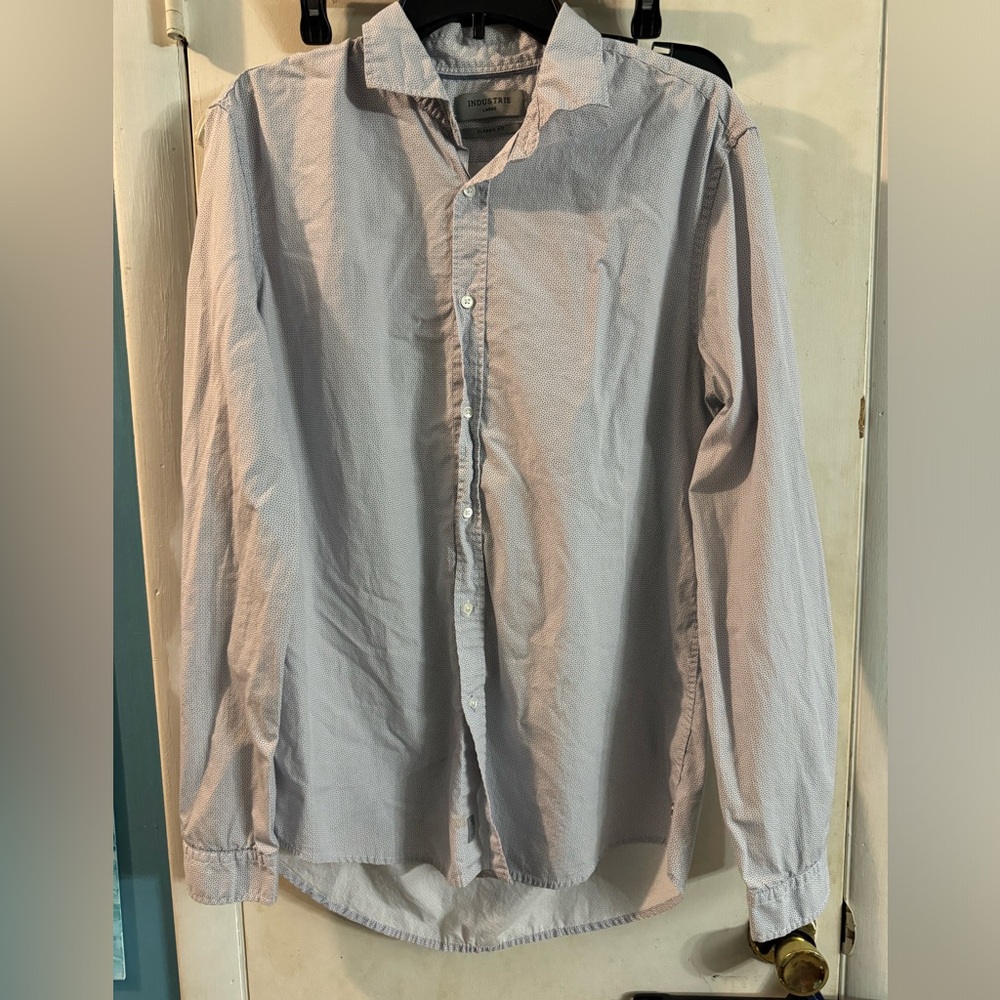 Industrie Large Classic Fit Button Down Shirt